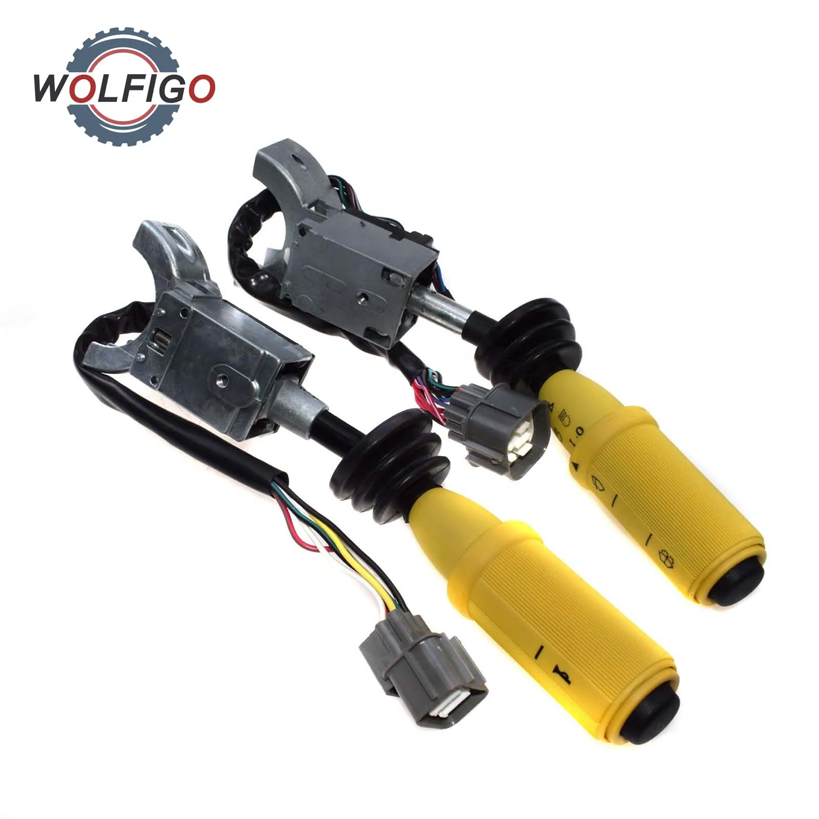 

WOLFIGO Forward Reverse Switch & Lights Wiper Column Switch Turn Signal Switch Stalk For JCB 3CX 4CX 701/37702 701/52601