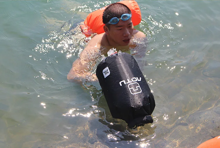20L водонепроницаемая сумка, водонепроницаемая посылка, герметичная пляжная сумка для плавания, сумка для плавания, рюкзак, спортивная сухая сумка, рюкзак