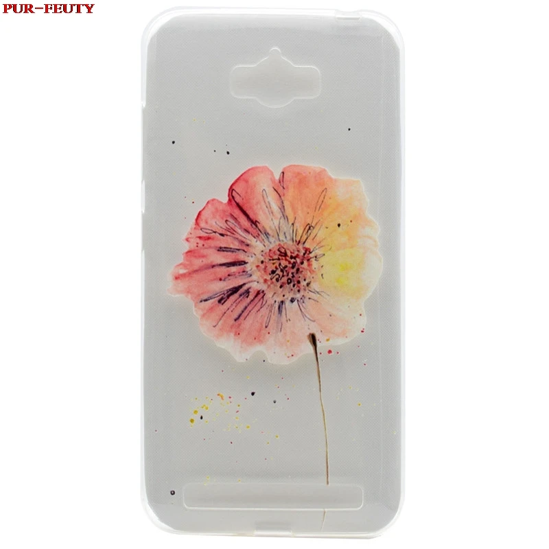 

Soft TPU Cover for ASUS ZenFone Max ZC550KL ZC 550KL Painted Transparent Silicone phone Cases for ASUS Z010D ASUS_Z010D Z010DA