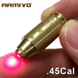 Armiyo Тактический красный лазерный CAL:. 44Cal. 45Cal 12 мм x 30 мм Картридж пистолет диаметр прицел ручной пистолет указывая оптический