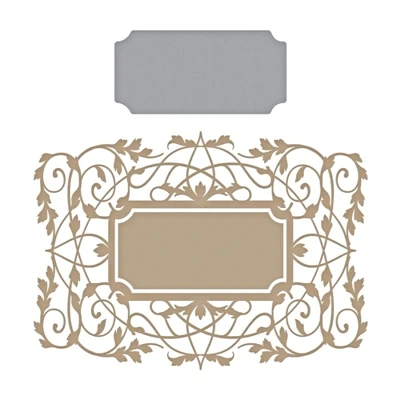 

Rectangle combo Metal Cutting Dies Stencils for DIY Scrapbooking Photo Album Decorative Embossing Crafts Die Cut Hot Foil Plate