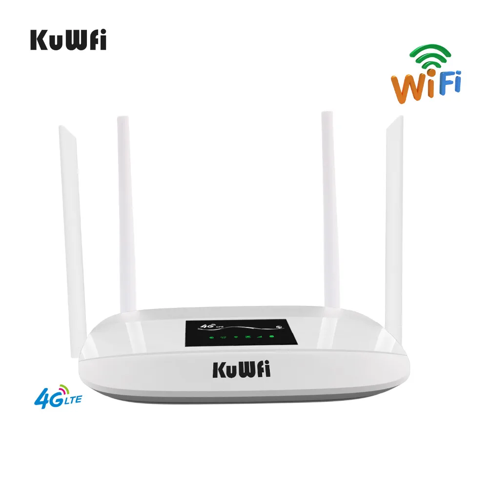 Разблокированный Wi Fi маршрутизатор 4G LTE со скоростью 300 Мбит / с беспроводной CPE