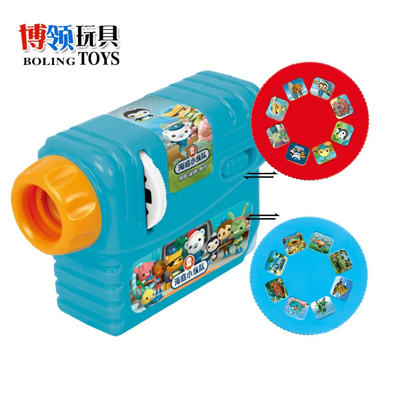 Лампа проектор Octonauts детский ночник игрушка головоломка подарок|Игровые фигурки