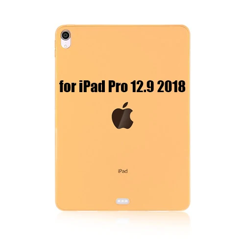 Прозрачный чехол для iPad Pro 12,9 чехол, GOLP ультра тонкий мягкий ТПУ чехол для iPad Pro 11 чехол - Цвет: 0-12