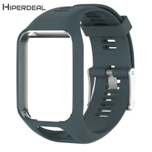 Замена силиконовый ремешок умные наручные часы ремешок для TomTom Spark/3 Спортивные часы c gps Новое поступление года AU30b