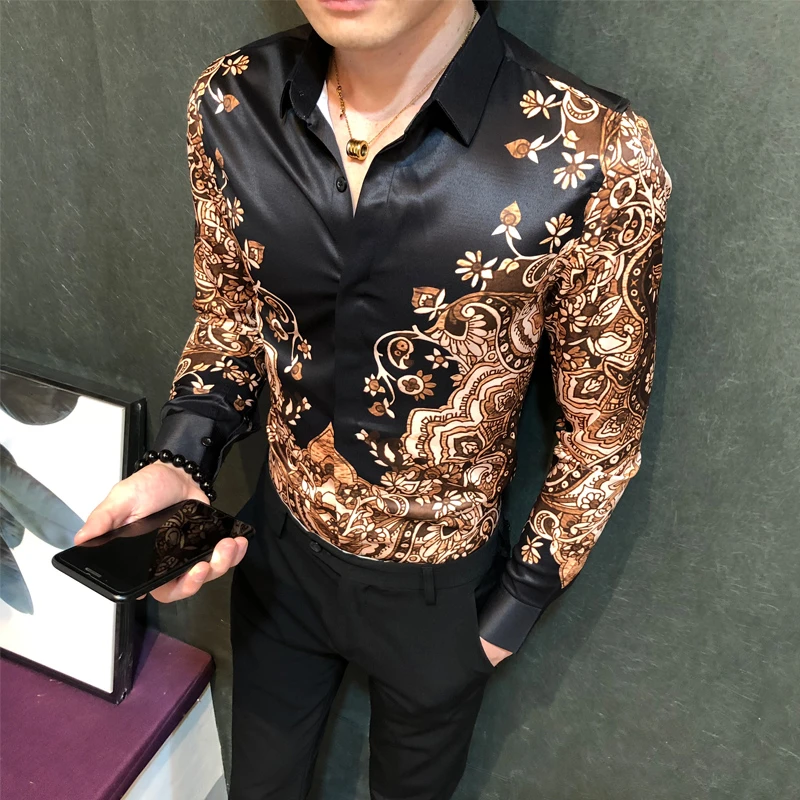 baroque mens shirt