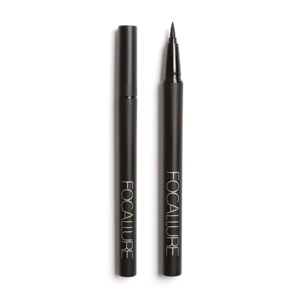 FOCALLURE Black Professional Liquid Eyeliner Pen Eye Liner Pencil 24
