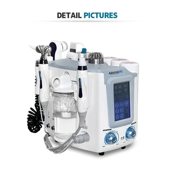 

Dropshipping 6in1 Korea Small Bubble H2 O2 Hydro Dermabrasion Facial Peel for Spa deep clean oxygen bubble aqua machine