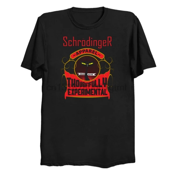 

Men Short sleeve tshirt Schrodinger Apparel Women t-shirt