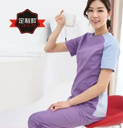 Корейская мода Спецодежда медицинская скраб одежда косметической хирургии больницы спецодежды Красота магазин/устные зубных врачей