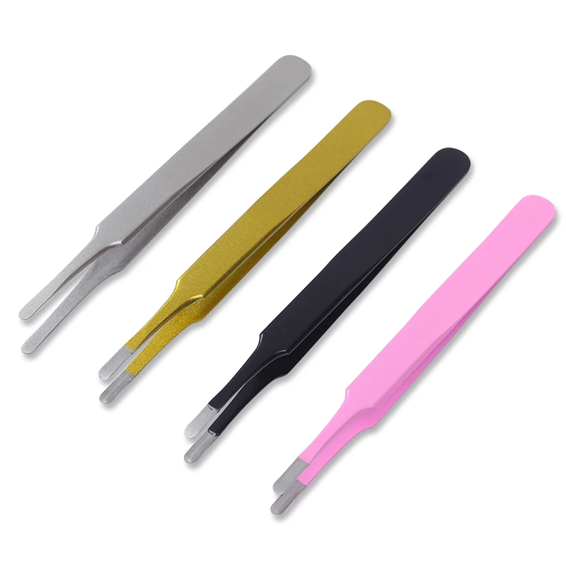 1 шт. Изогнутый пинцет из нержавеющей стали|curved tweezers|tweezer stainlesstweezers stainless steel |