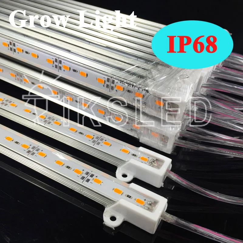 100 шт 5730 полный спектр led grow rigidFull Specture светодиодный светильник для выращивания растений светодиодный светильник для выращивания садовые цветущие растения Гидропоника