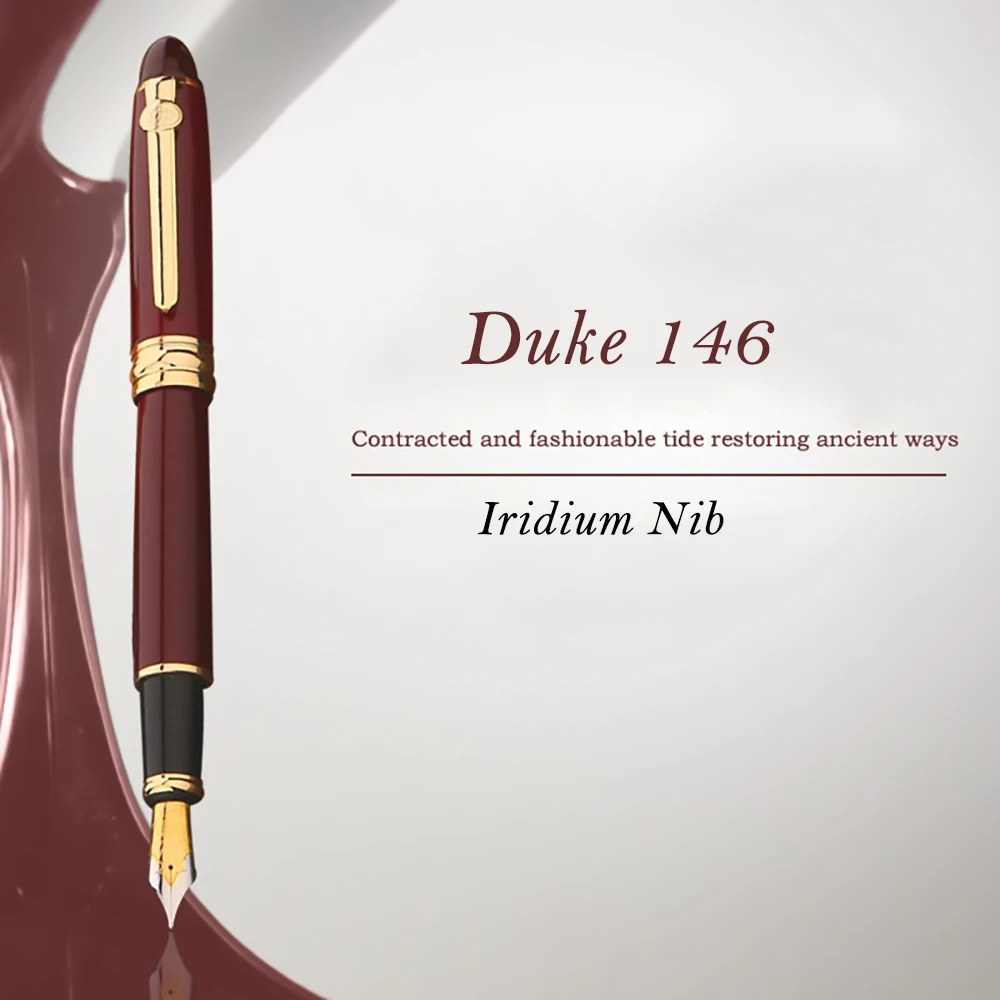 Duke 146 оригинальная авторучка в европейском стиле иридиевые средние чернильные