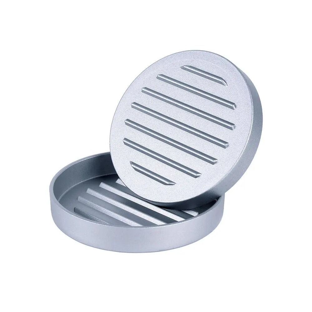 Non-stick single hamburger press