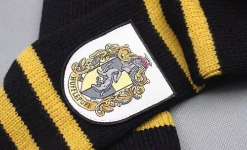 190 см* 25 см Гриффиндор Слизерин Ravenclaw Hufflepuff House 4 цвета логотип шарф для косплея высокого качества теплый вязаный шарф