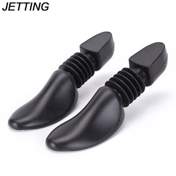

Black Color 1Pair Men / Women Automatic Support Plastic Spring Shoe Tree Stretcher Boot Holder Shaper