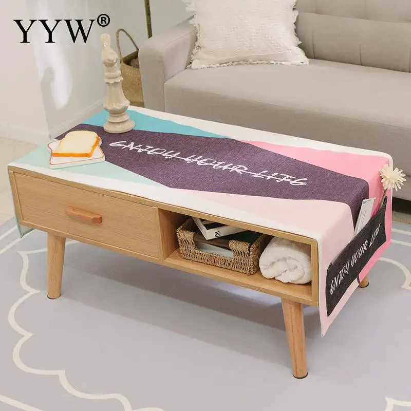 

Nordic Cartoon Tablecloth Waterproof Table Cover Rectangle Table Carpet Desk Cloth For Table Manteles Wipe Covers Tablecloths