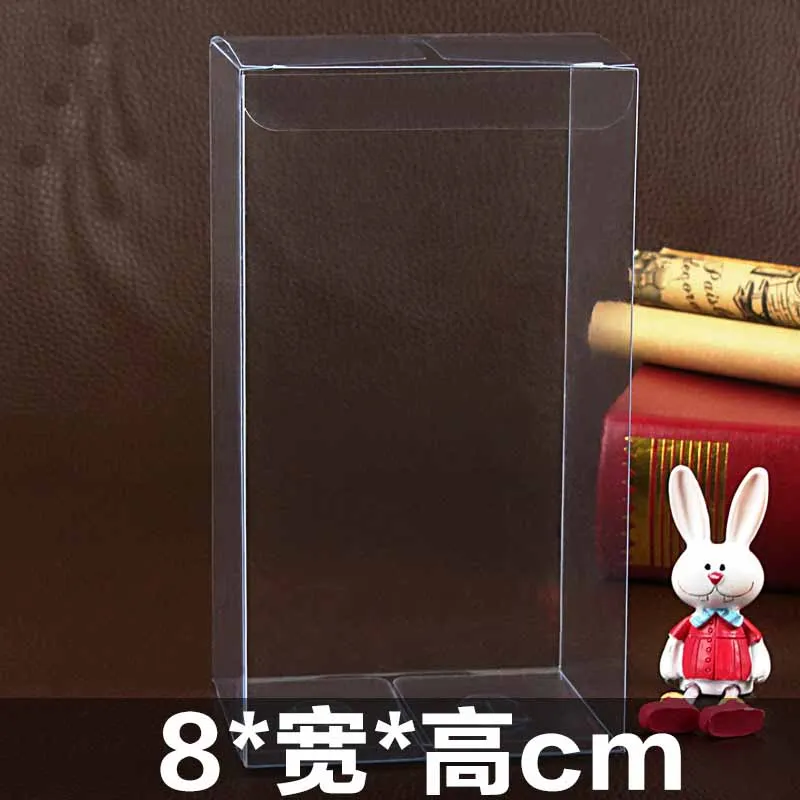 

Pvc box 20 pcs /lot 2018 hot Clear Waterproof Plastic PVC box rectangle gift box Packaging for crafts/cosmetic/bottle/souvenir