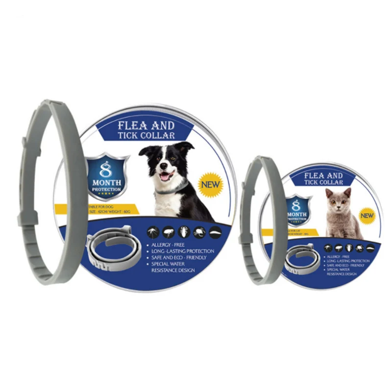 

Anti Flea Collar Summer Anti-insect Cat Dog Collar Anti Mosquitoes Ticks Waterproof Cat Flea & Tick Prevention Collar for Pet