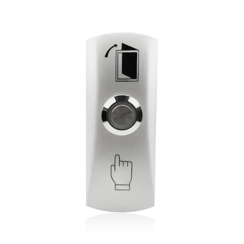 

Zinc Alloy Door Push Door Exit Release Button Switch For Gate Door Access Control System High Quality And Beautiful Door Button