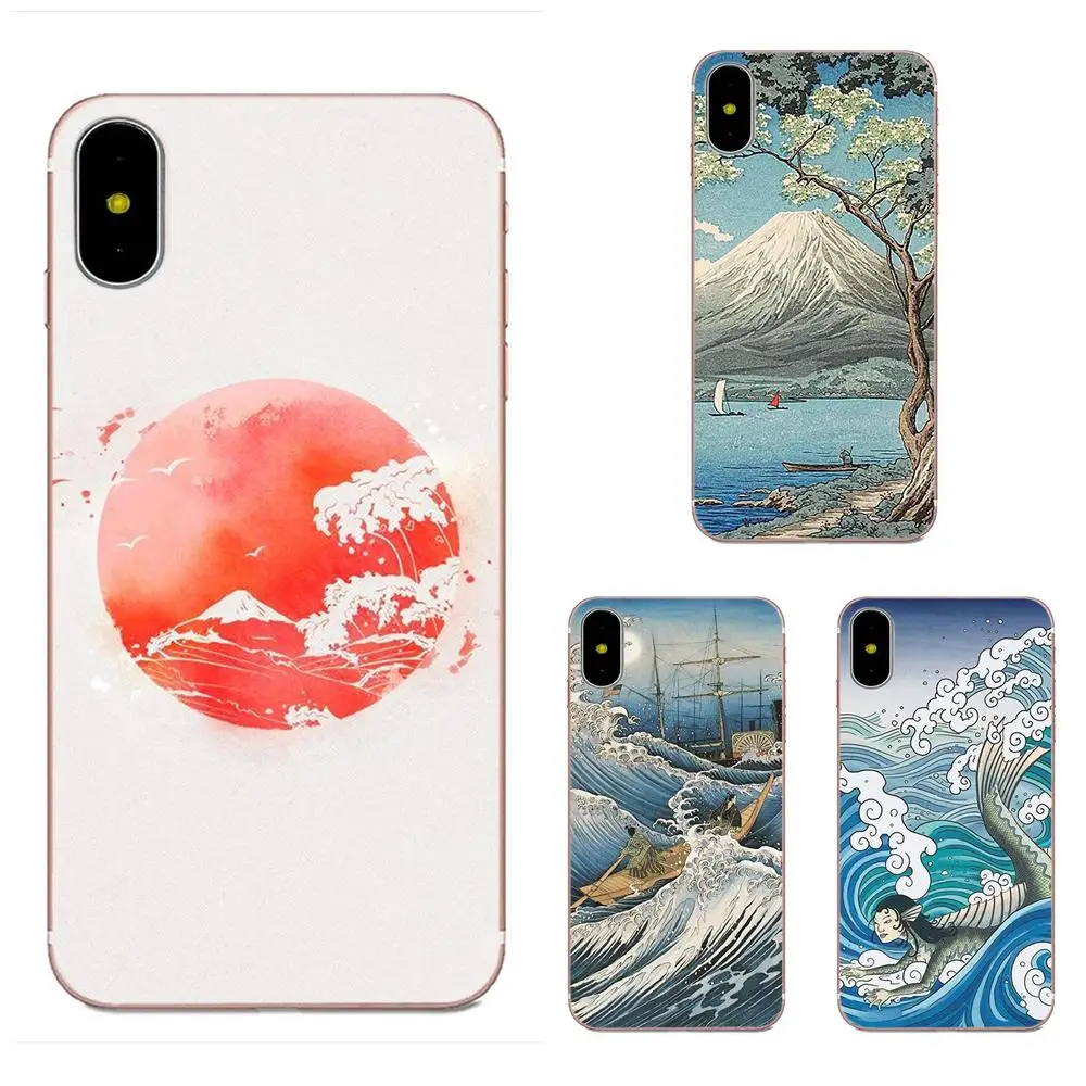 Diy рисунок ТПУ Морская волна арт спрей для Galaxy J1 J2 J3 J330 J4 J5 J6 J7 J730 J8 2015 2016 2017 2018 mini