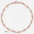 585 Rose Gold Curb Snail Foxtail Venetian Link Chains Bracelets for Women & Men 6
