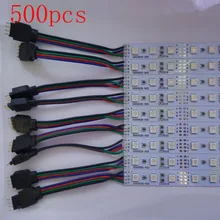 DHL/FedEx 500 шт./лот 5050 SMD RGB светодиодный светильник, 1 м 72 светодиодный DC12V светодиодный жесткий