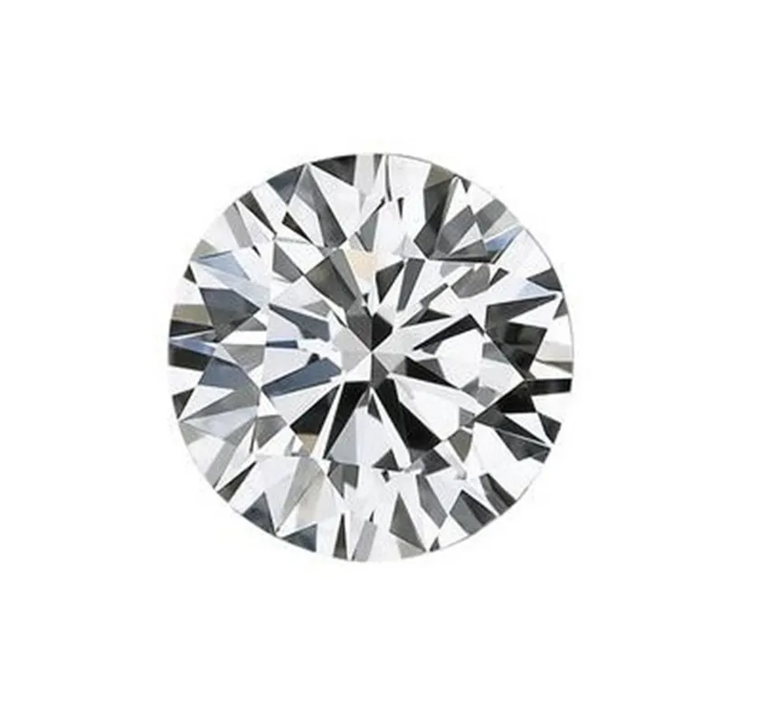 0.6CTW 5 мм D Цвет vs1 положительный тест на потертости муассанита положительная