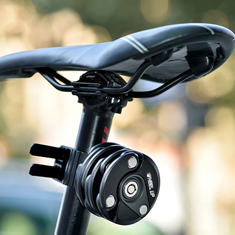 

Anti Theft Bicycle Lock Foldable Chain Password Mini Folding Hamburg Lock Cycling High Security Drill Resistant Most Of Bike