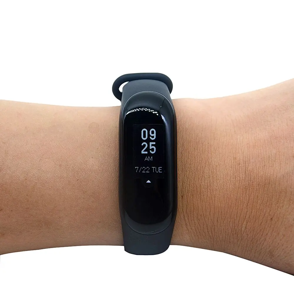 Xiaomi mi Band 3/mi band 2 умный Браслет фитнес-браслет mi Band большой сенсорный экран OLED частота сердечных сокращений сообщения Smartband