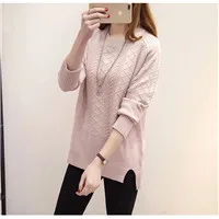 2017-New-Women-S-Vintage-Slim-Medium-Long-Twisted-Knitted-Basic-Sweater-Female-Woman-Sweaters-Autumn