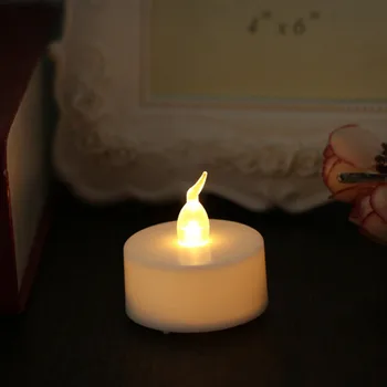 

12pcs LED Flameless Light Imitation Candle Wedding Decoration Battery Included WWO66