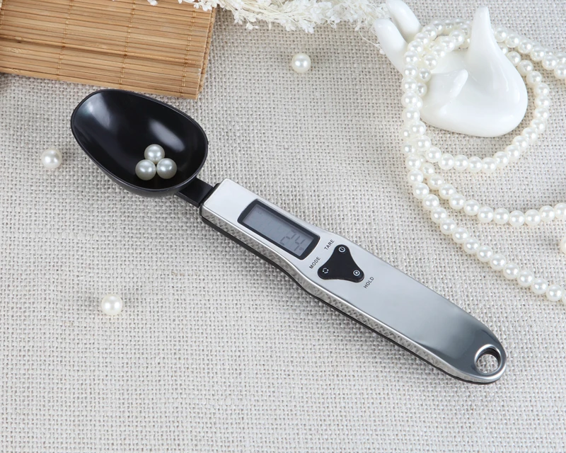 Portable LCD Digital Kitchen Measuring Spoon Scale Useful 500/0.1g
