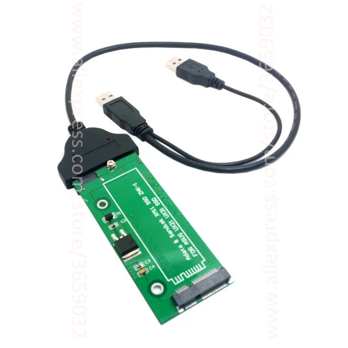 

SATA Cable + Adapter USB 3.0 Cable For ASUS EP121 UX21 UX31 SANDISK ADATA XM11 SSD