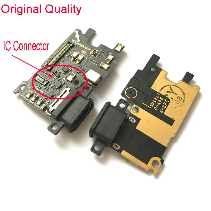 

Original USB Charging Port Charger Board Flex Cable For Xiaomi Mi 6 Mi6 Dock Plug Connector With Microphone Flex Cable