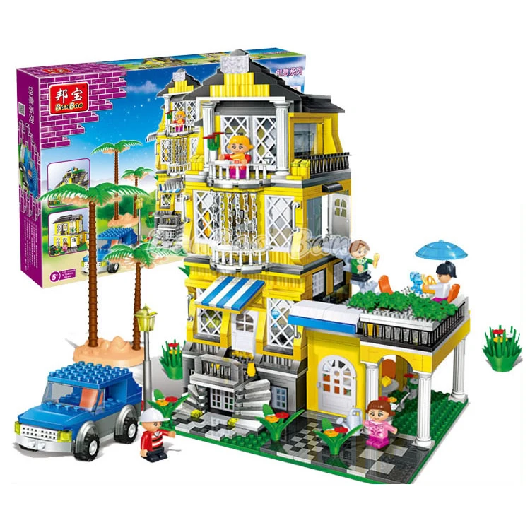 

FANKE Model Building Kits Blocks Hobbies Model Kit Toys for children Compatible Lego Lepin BB8368 1100PCS City J