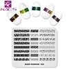 KADS Nail Stamping Plate Fashion 020 Beauty Nail Art Stamp Template DIY Image Template Manicure Stamping Plate Stencil Tools 5