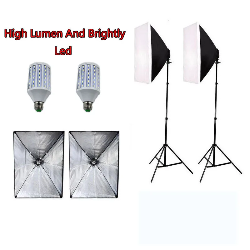 100 240V Photo Studio photography lighting Continuous Lighting Softbox