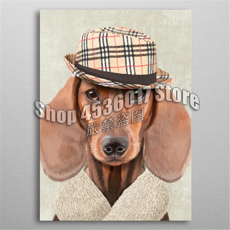 

5d Diy Diamond Painting Cross Stitch Diamond Embroidery Mr Dachshund dog Diamond Mosaic Full Rhinestone Gifts Picture Home Decor
