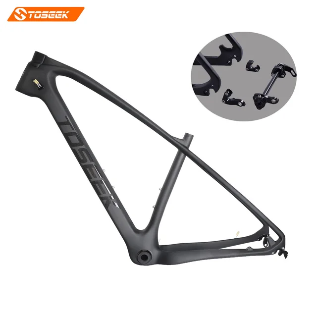 Special Price TOSEEK Carbon mtb Frame 27.5/29er 1-1 / 8 "1-1 / 2" matte black15/17/19 inch Carbon Bike Frame 142*12 135*9 Bicycle Frame Special Price TOSEEK Carbon mtb Frame 27.5/29er 1-1 / 8 "1-1 / 2" matte black15/17/19 inch Carbon Bike Frame 142*12 135*9 Bicycle Frame
