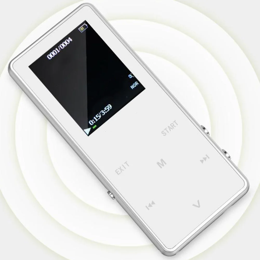 Экран MP4 Hi Fi ультра тонкий Lossless музыкальный плеер Запись видео FM Радио 8G Bluetooth