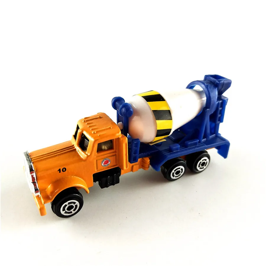 Военный танк ракета автомобиль полицейский автомобиль инженерный цемент грузовик экскаватор-погрузчик модель для строительных комплектов игрушка - Цвет: 14