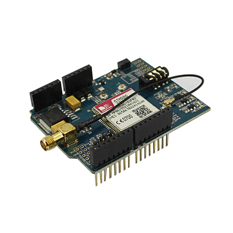 SIM808 Elecrow Quad Band GPS GSM GPRS Модуль для Arduino 2 в 1 году Щит SIM808 Развитию Телефонного Разговора Динамик Модуль DIY