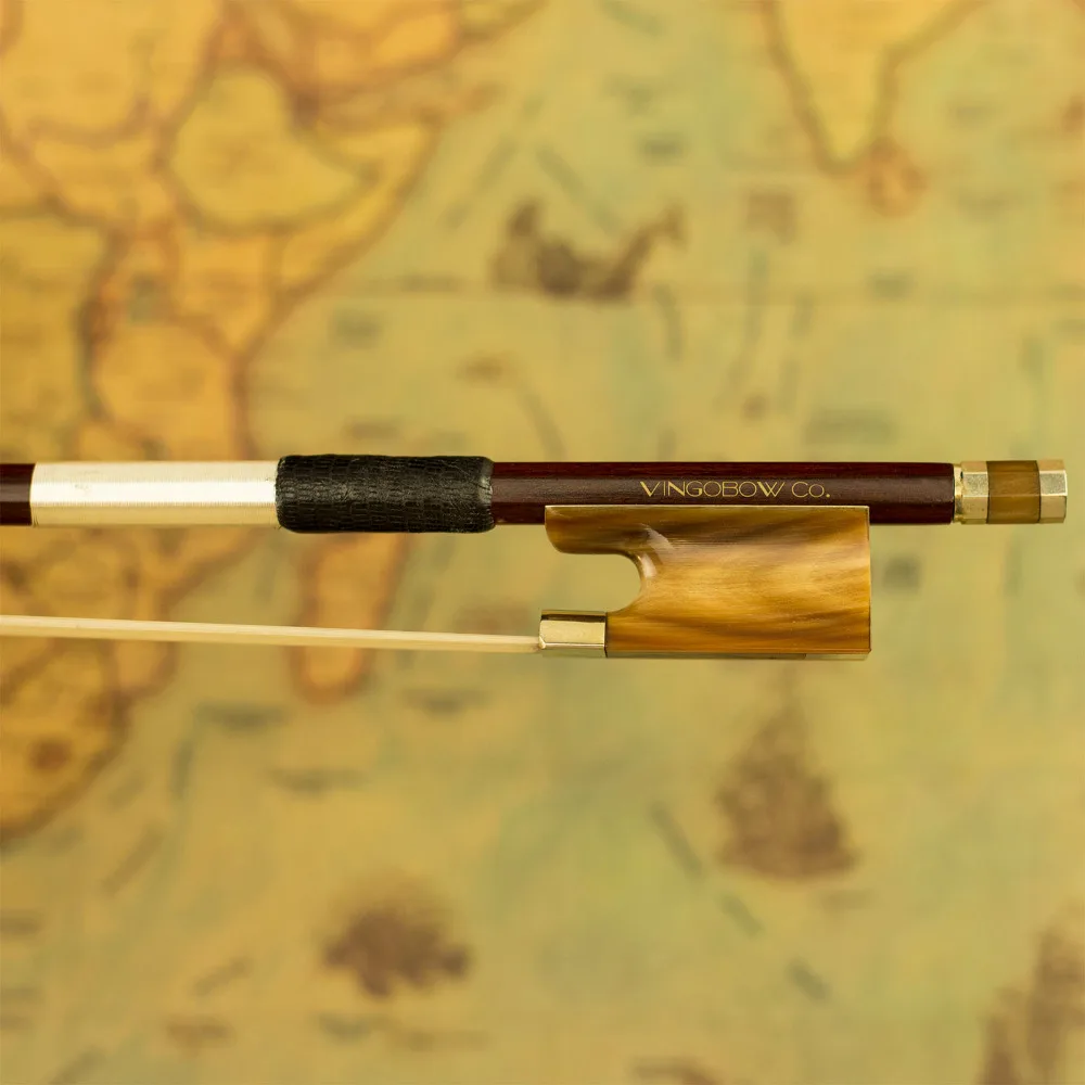 VingoBow Pernambuco лук для скрипки Ox Horn Frog профессиональный уровень 340V 4/4 Полный Размер