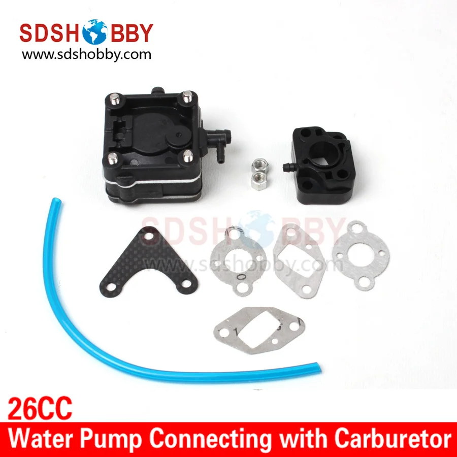 Negative Pressure Self priming Water Pump connecting to carburetor for 26CC Gasoline Boat