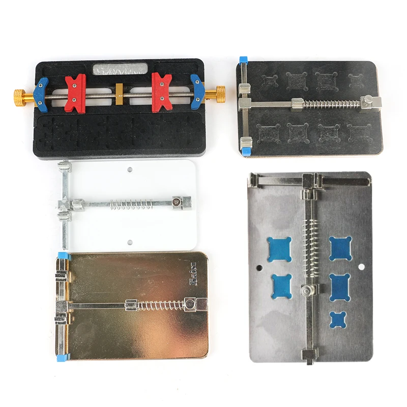 

Universal Metal PCB Board Holder Jig Fixture Repair Tool For iPhone Mobile Phone SMD SMT PDA Heating Soldering Iron Rework