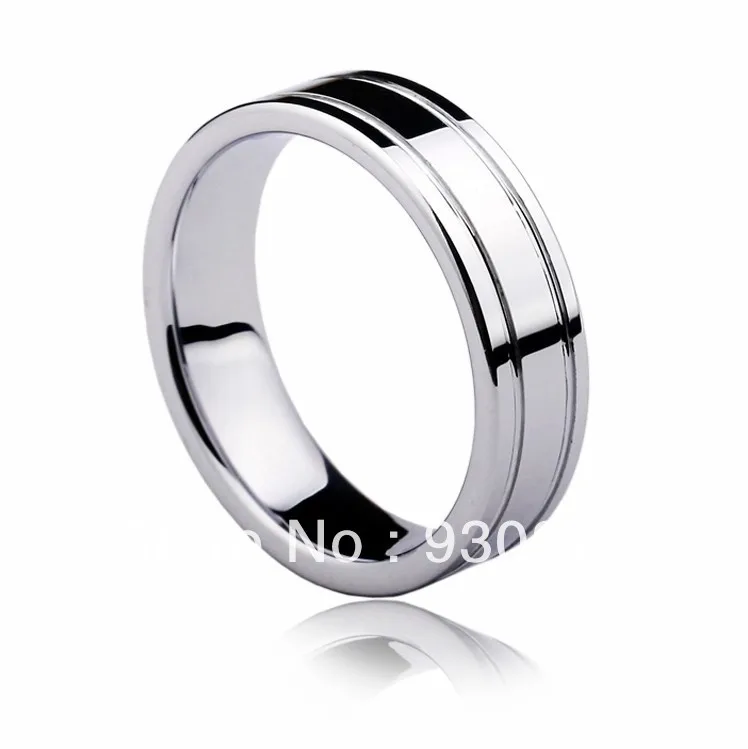 

Free Shipping and Free Engrave Customize white tungsten ring Jewelry wedding bands for man
