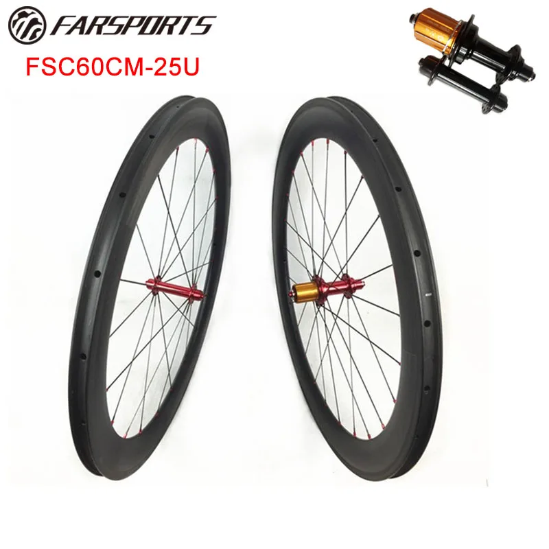 ruote carbonio alto profilo per copertoncino