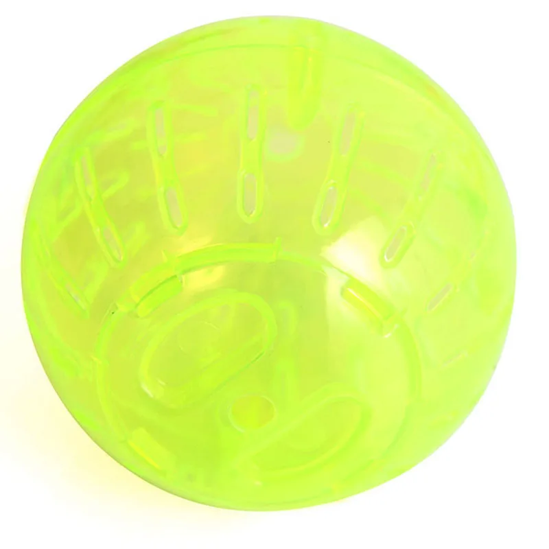 1Pcs Hamster Ball Toy Rabbit Gerbil Rat Running Exercise Jogging Ball Plastic Grounder Hamster Ball For Pet Small Toy P20