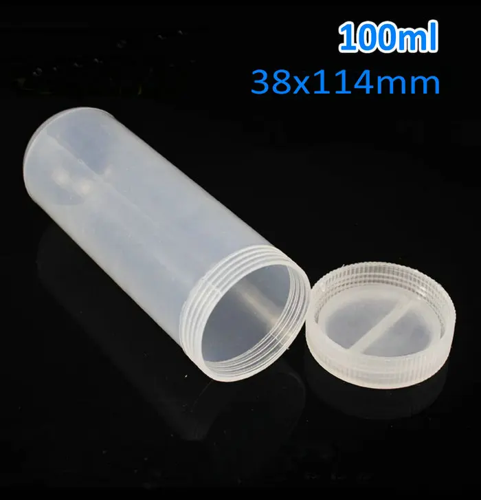 

10pcs/pack 100ml plastic empty centrifuge tubes with screw cap